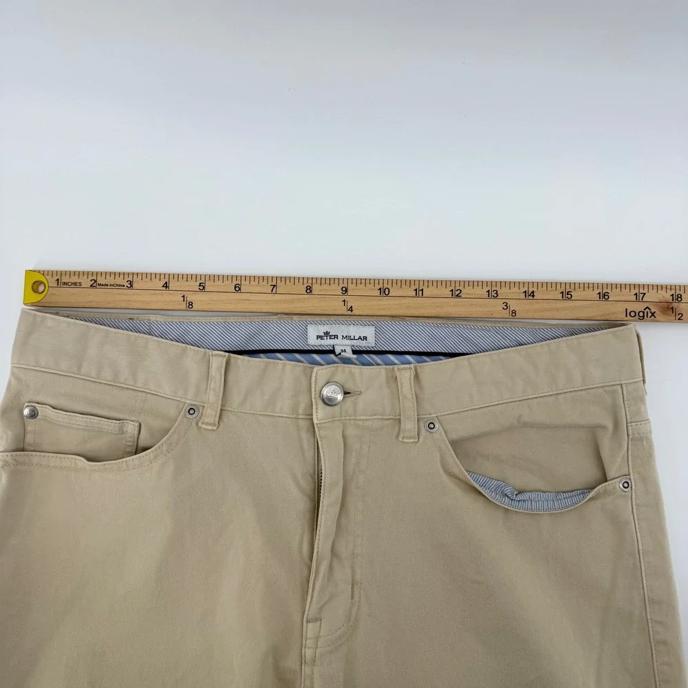 Peter Millar Khaki Tan Chinos